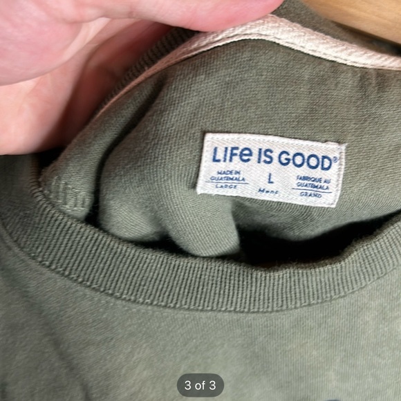 LIFE IS GOOD crewneck - Picture 3 of 3